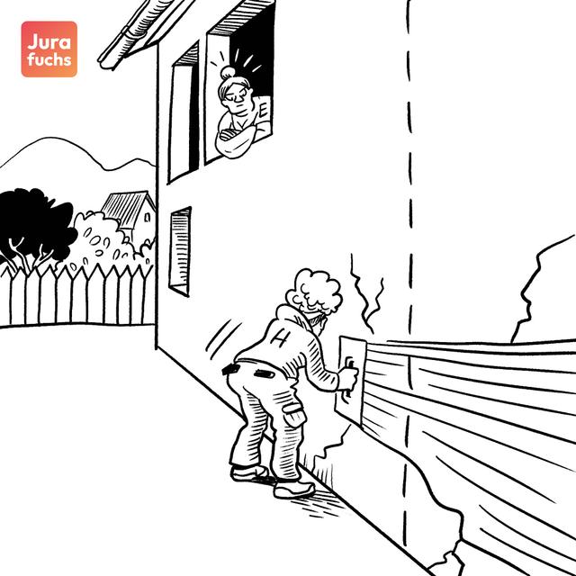 Illustration zeigt als Beispiel für aufgedrängte Bereicherung gemäß § 818 Abs. 2 BGB